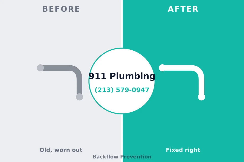 Before and after: plumbing company Millbrook, NY